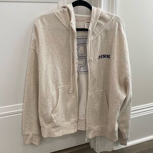 VICTORIAS SECRET PINK zip up hoodie